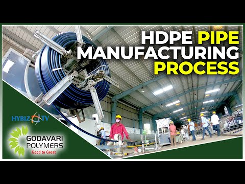 Godavari Polymers | Best Quality Pipes in India | HDPE Pipe manufacturing | Hybiz