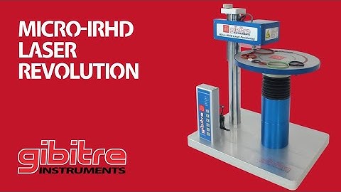 Gibitre Instruments - Micro IRHD Hardness tester with Laser Centring