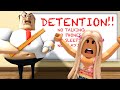 Not A Normal Detention!! Great School Breakout Roblox Obby