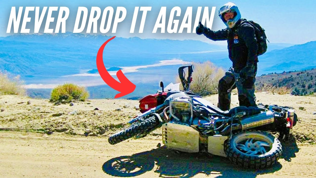 How To Never Drop Your Motorcycle Again (9 Tips & 1 Lesson)