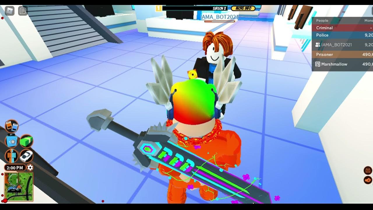 How to break out of your own handcuffs in Jailbreak!!!! ROBLOX YouTube