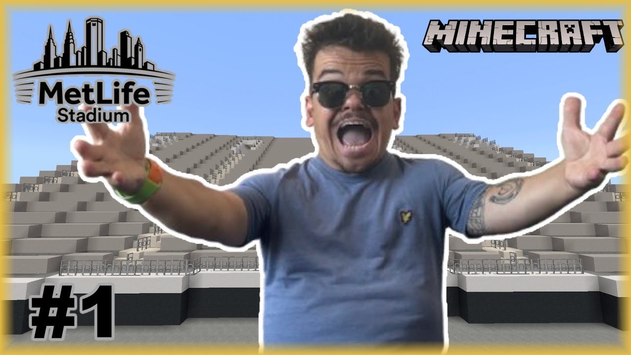 Minecraft Metlife Building My Ultimate Challenge: Constructing Metlife Stadium in Minecraft ...