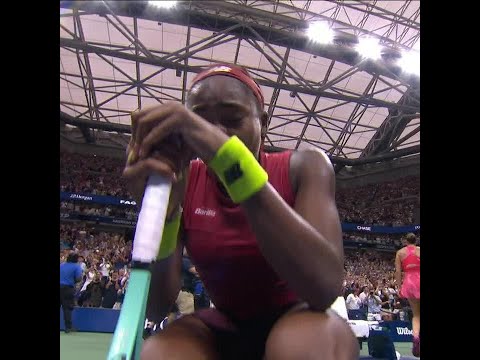 THE MOMENT COCO GAUFF WON THE 2023 US OPEN 🏆