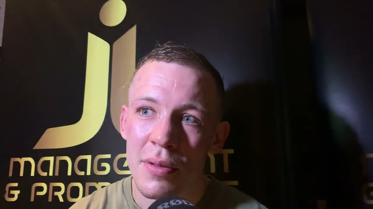 SENAN KELLY POST FIGHT AFTER IRISH TITLE WIN IN THE RED COW ON MAKE OR BREAK