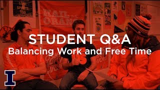 Student Q&A: Balancing Work and Free Time