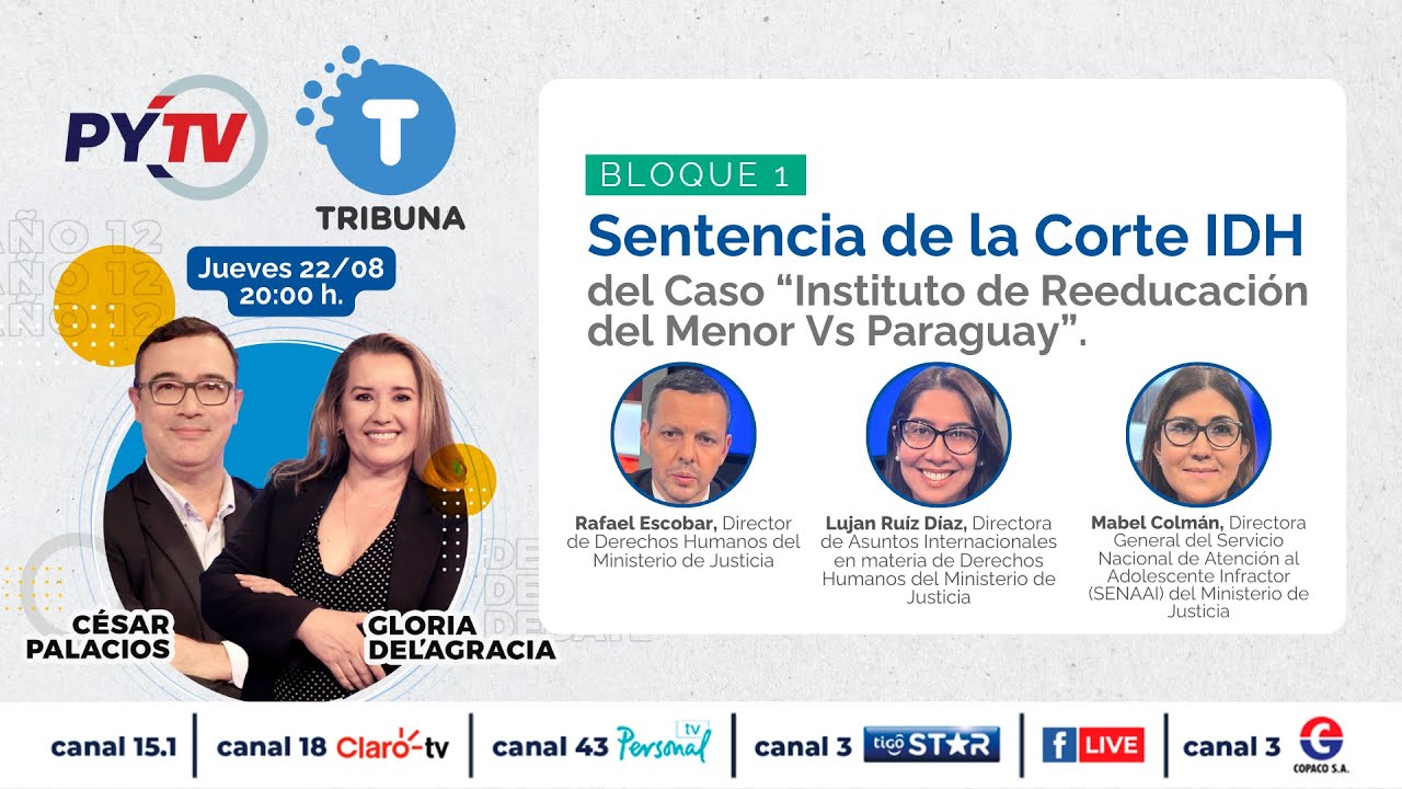 #TRIBUNA - Sentencia de la Corte IDH del Caso “Instituto de Reeducación