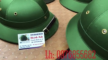 Mũ cối đập vỡ gạch