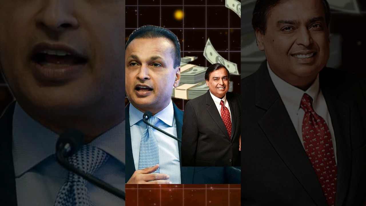 ANIL AMBANI IS MORE RICH THAN MUKESH AMBANI?.....how?🤔 #shortsvideo #shorts #billionaire
