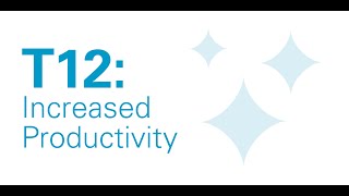 T12 Ride-On Scrubber | Productivity Features | Tennant Company