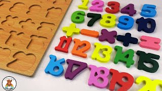 Aprende los numeros del 1 al 20 con divertido rompecabezas-Videos educativos para niños