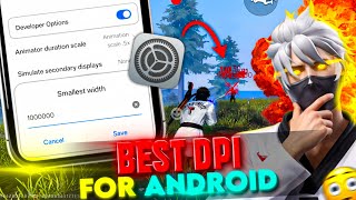 Secret DPI Settings for Android 📱🔥 | Smooth Gameplay + Zero Lag