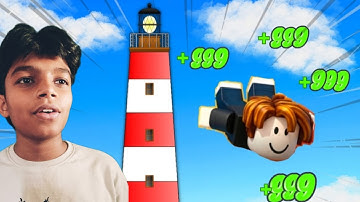 I became FASTER in Climb and Jump Tower in Roblox | Part 2 