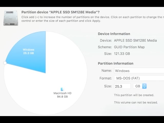 how to partition a mac with windows how to partition a mac with windows