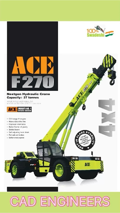 ACE F270 @ActionConstructionEquipmentLtd #crane
