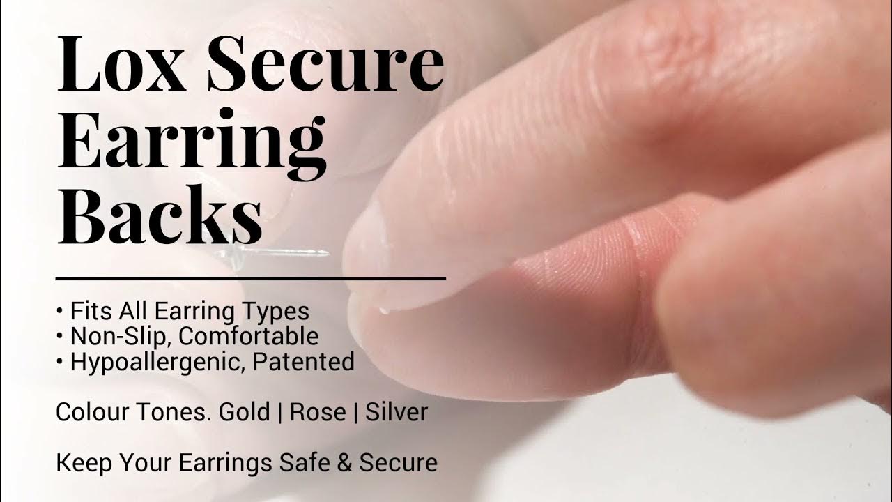 Home - LOX - Secure Earring Backs & Earring Hygiene Seals