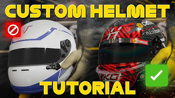 F1 25 | CUSTOM HELMET TUTORIAL!!!