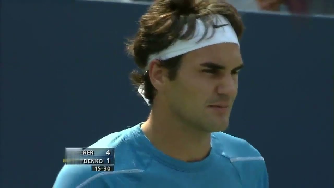 Federer vs Davydenko - US Open 2006 SF Full Match
