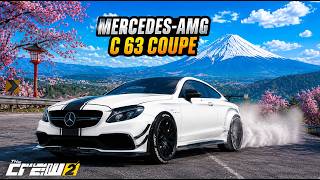 Mercedes-AMG C63 Drift Setup in The Crew 2! 🇯🇵 FT. Total Rush x GearShift Ghost screenshot 5
