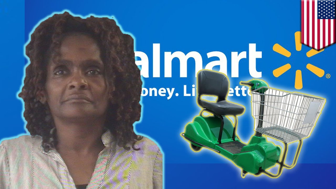 Покупательница угнала из Walmart инвалидную тележку nmat