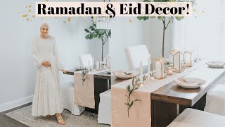 Decorate With Me for Ramadan! Ramadan/Eid Decor 2020