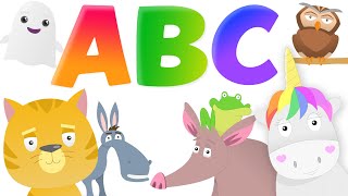 The ABC Song - Learn the Alphabet | Silly Billy Toons | Nursery Rhymes for silly kids!