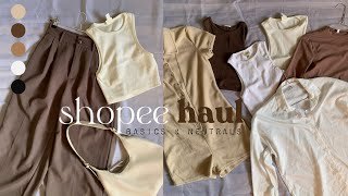 all about basics & neutrals: a shopee haul 🧺 screenshot 4