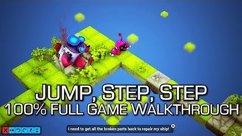 Jump, Step, Step - 100% Full Game Walkthrough - All Achievements - 1000G in 30 Minutes