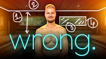 4 Rules That Make or Break Your Home Sauna (Most US Builds Fail 2+)