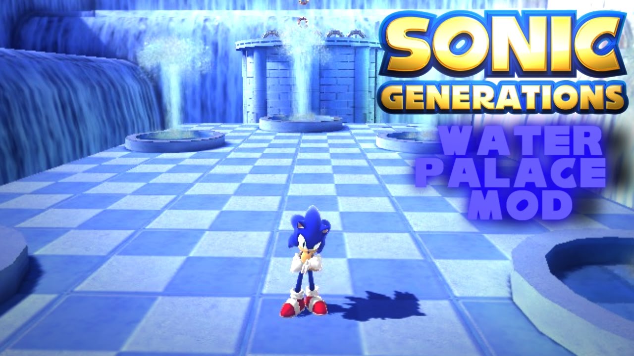 Sonic Generations PC: Water Palace Mod S Rank