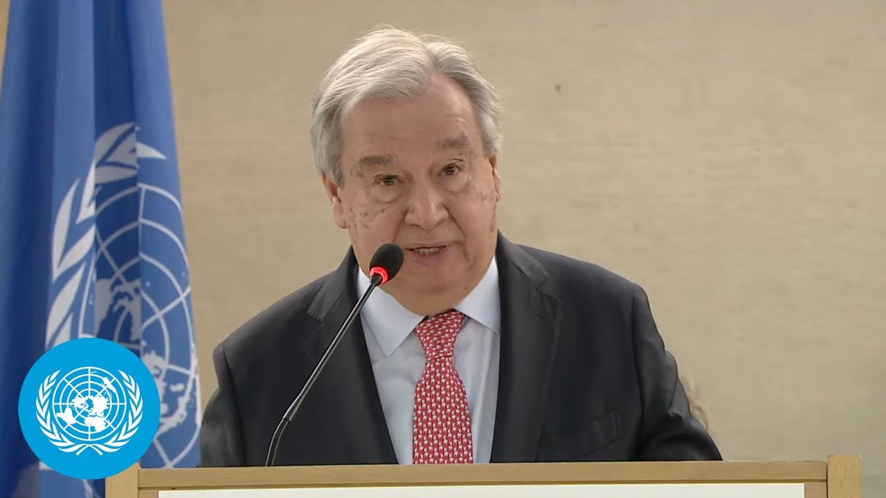 Opening of the 58th Human Rights Council - UN Chief Address| United Nations