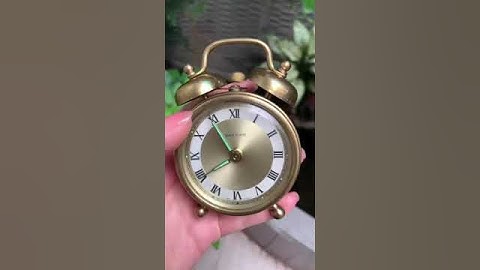 Đồng hồ báo thức Black Forest tai núm | Mã sp: 200423.8