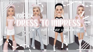 ROBLOX DRESS TO IMPRESS OUTFIT + HAIR COMBOS IDEAS / ETERNXITY