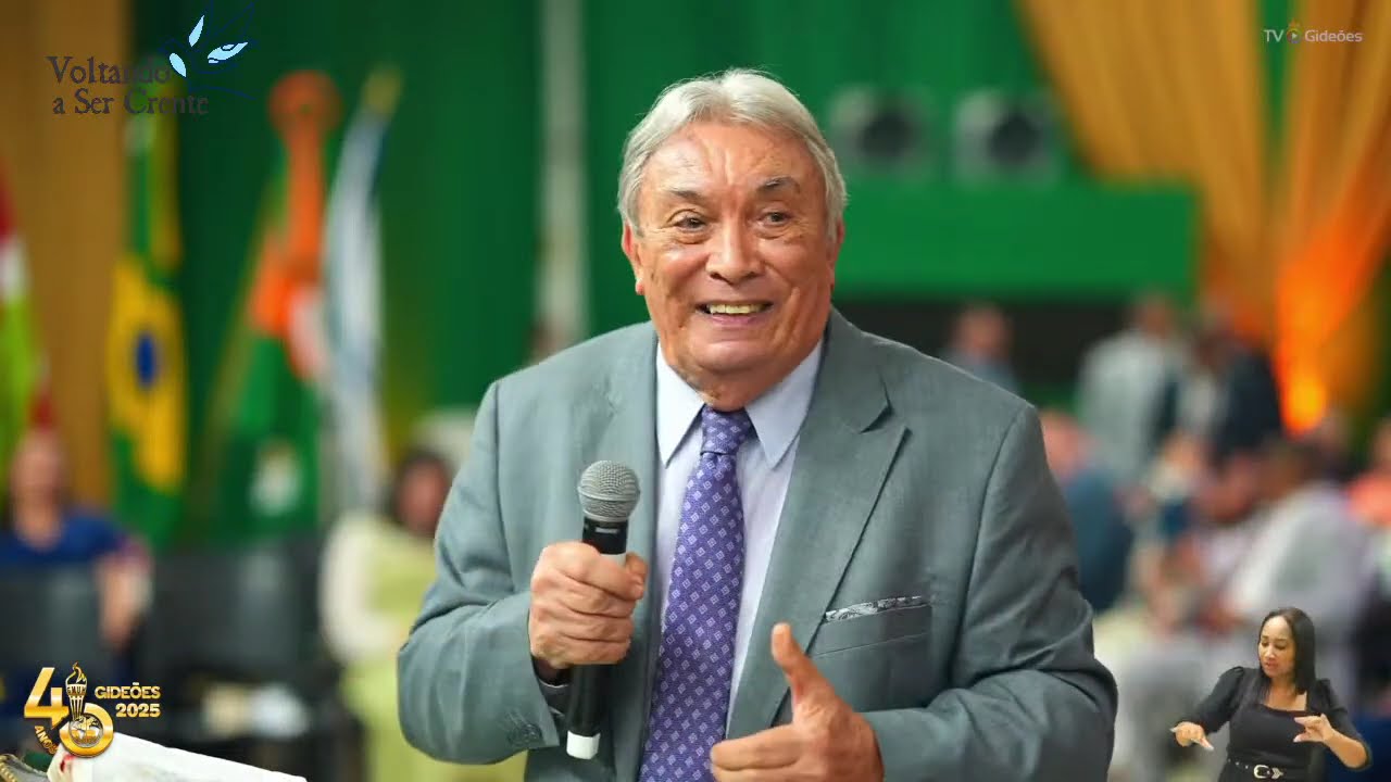 Pr. Gilvan Rodrigues AO VIVO - Gideões 2025 - GINÁSIO - Domingo 04/05/25