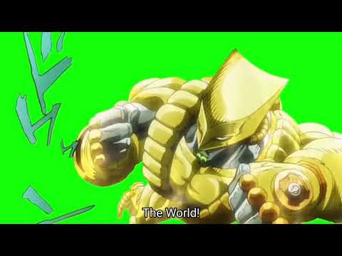 The World Stand Green Screen Youtube