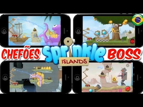 Sprinkle Islands TODOS OS CHEFÕES (ALL BOSSES) ANDROID/ IOS (PT BR ...