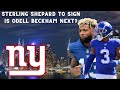 New York Giants | Free Agency Fun! Sterling Shepard To Return! Is Odell Beckham Next!?