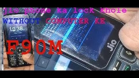 jio lyf f90m hard reset remove lock hang on logo problem 100% solve