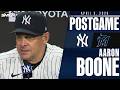 Aaron Boone praises Yankees offense vs Marlins during home opener