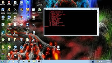 Batch Pc Helper Menu