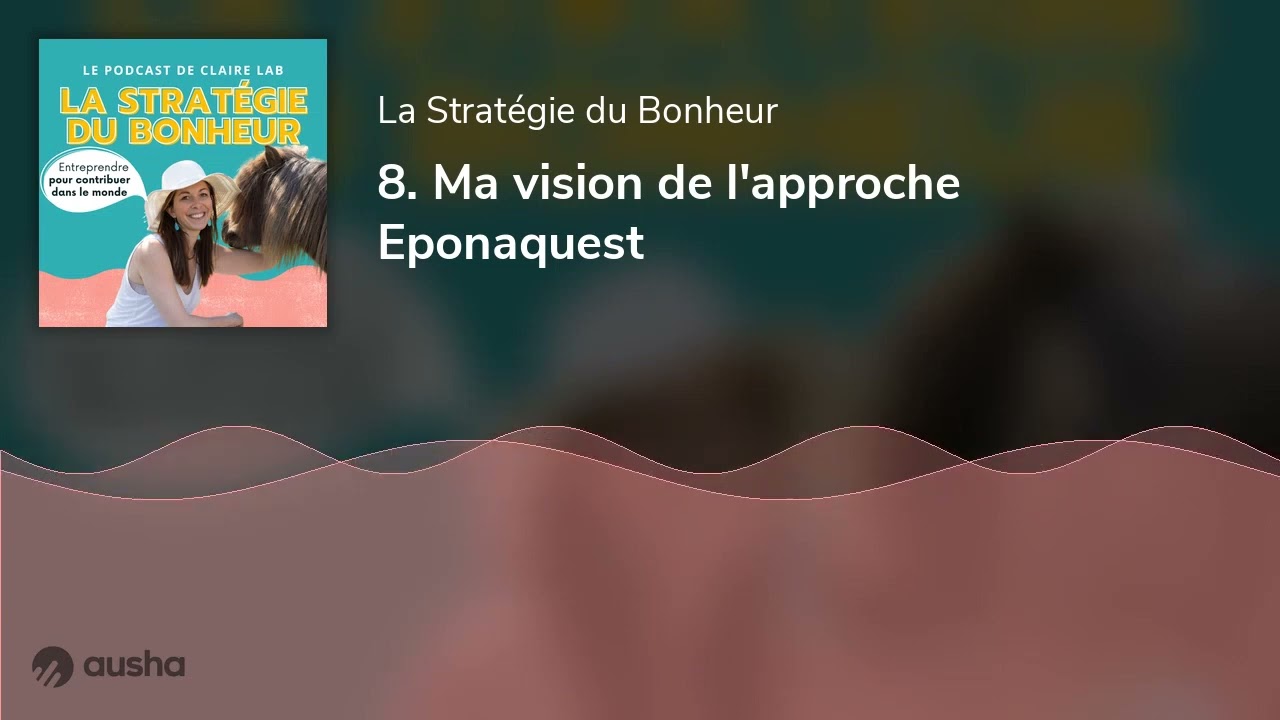 8. Ma vision de l'approche Eponaquest