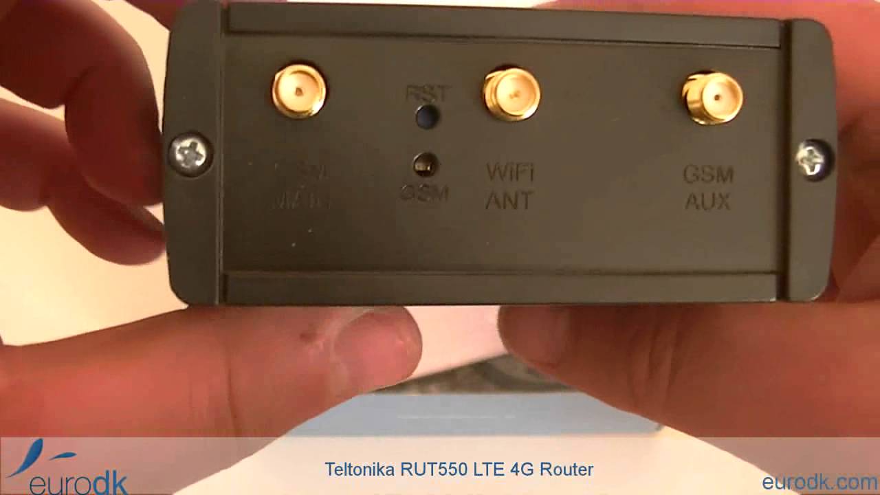 Teltonika RUT550 4G LTE Router QUICK UNBOXING & SPECIFICATIONS HD - YouTube