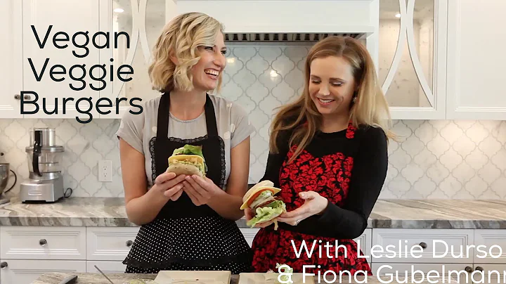 Vegan Veggie Burger making with Chef Leslie Durso ...