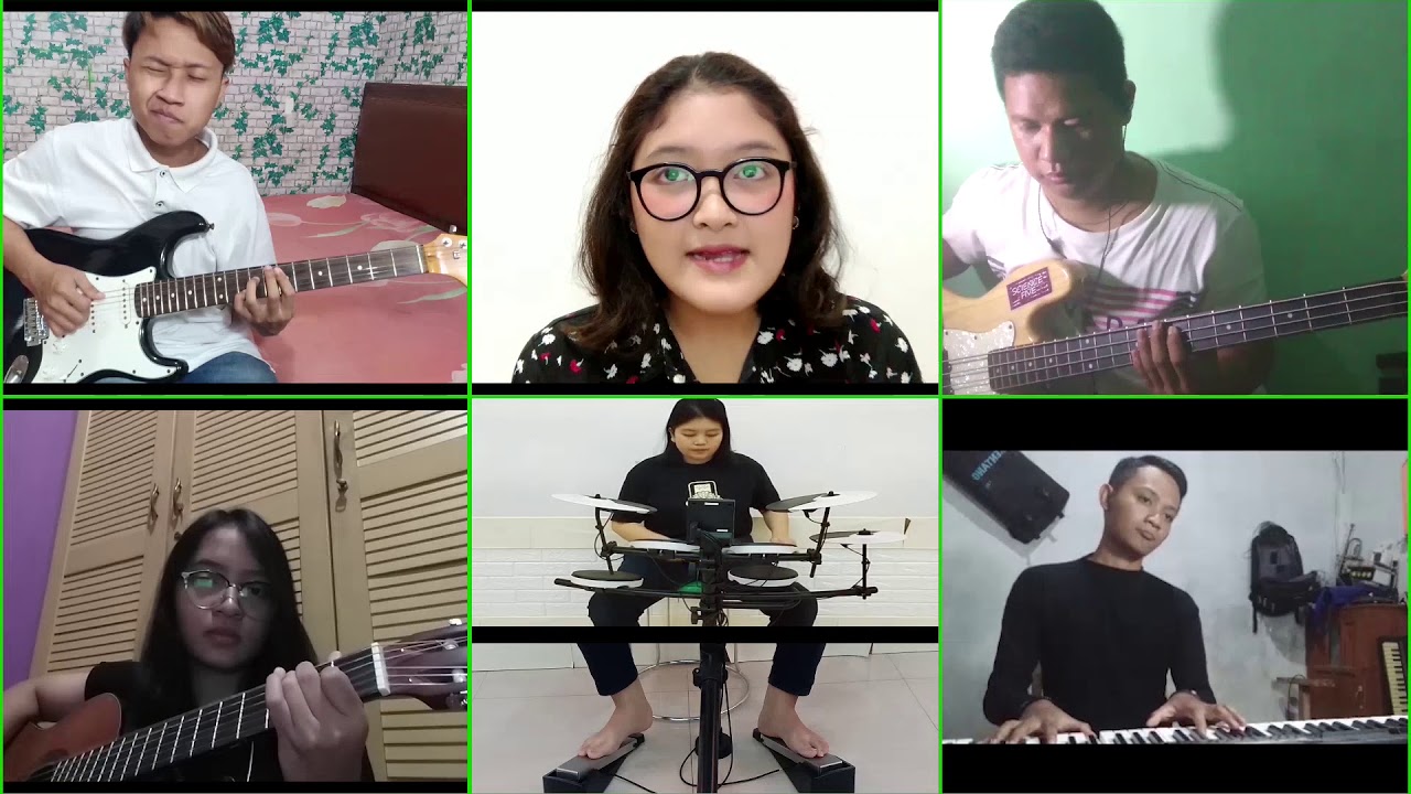 Ujian Band Sendratasik UNNES di tengah Pandemi (KOLASE Band) - The man who sold the world cover