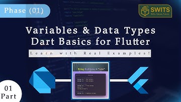 Dart Basics for Flutter | Variables & Data Types Explained with Real-Life Examples