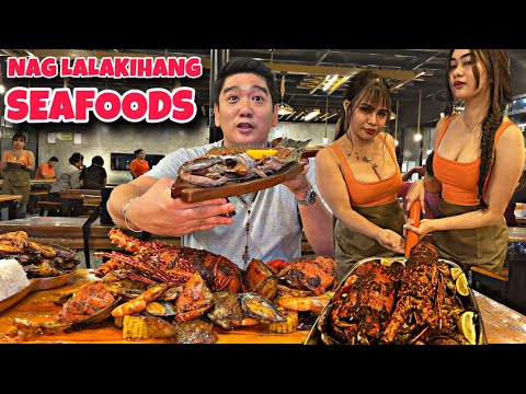 SEAFOOD OVERLOAD MUKBANG! NAG LALAKIHANG MHA LOBSTER CURACHA TAHONG AT HIPON ANG MAKAKAIN NYO DITO!