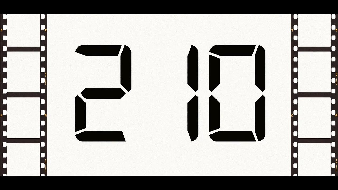 Countdown from 210 to 0 (Retro) - YouTube