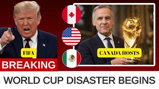 BREAKING: Trump's FIFA Peace Prize SHOCKS World as Carney's Canada Quietly Saves the World Cup