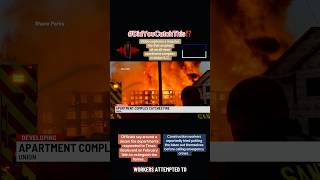 A massive fire at all-new apartment complex in #UnionSouthCarolina is #caughtoncamera. 🎥