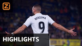 Villareal Vs Real Madrid La Liga 201819 Samenvatting