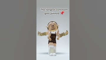 the longest comment gets pinned 📌 #shorts #roblox #viral #youtube